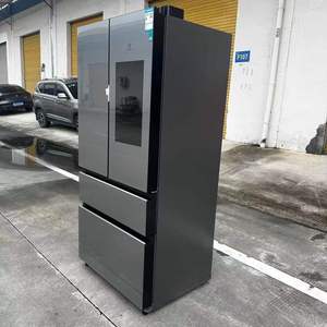 Frigoriferi <span class=keywords><strong>Smart</strong></span> Side-by-Side a 4 Porte French Door da 220V 520L, Frigorifero di Classe 1 per Uso Domestico con Porta Automatica, Schermo e Musica - Product Image 2