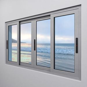 Fenêtre extérieure sur mesure en aluminium de style français, grand cadre en aluminium, double vitrage, vitrage solaire, fenêtres fixes à baie ou à arche WE01 - Product Image 2
