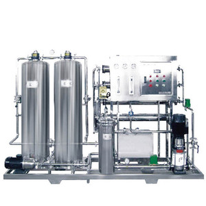 โรงงานผลิตน้ำดื่ม 500 ลิตรต่อชั่วโมง สแตนเลส 304/316 ปั๊ม PLC ระบบกรองน้ำแบบออสโมซิสผันกลับประสิทธิภาพสูง ได้รับการรับรองมาตรฐาน CE 500 ลิตรต่อชั่วโมง - Product Image 4