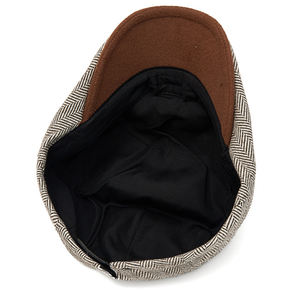 HZM-26026 <span class=keywords><strong>Cappello</strong></span> da Uomo di Alta Qualità Stile Britannico, Berretto Vintage <span class=keywords><strong>a</strong></span> Quadri <span class=keywords><strong>Coppola</strong></span>, <span class=keywords><strong>Cappello</strong></span> Casual Gatsby Ivy, Cappellino da Golf con Visiera, Berretto Newsboy - Product Image 6