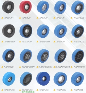 Fourniture de pièces d'escalator toutes marques : Roue de marchepied d'escalator, Poulie 70*25*6204, Roulement de marchepied d'escalator 6204-2RS - Product Image 6