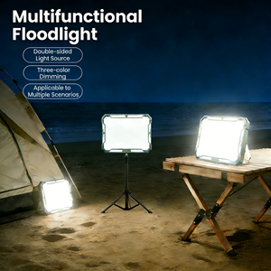 Luz LED recargable de tres modos ajustables, reflector portátil inalámbrico, con carga rápida USB para teléfonos móviles - Product Image 3