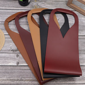 PU deri şarap taşıyıcı şampanya bira şişesi hediye keseleri şarap tutucu tatma partisi için - Product Image 2