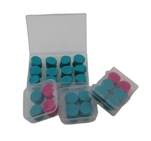 Bouchons d'oreille en silicone moulables pour dormir insonorisés résistants à l'eau pour étudier les voyages de vol confortables pour la réduction du bruit - Product Image 1