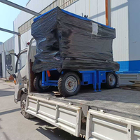 Plateforme de travail surélevée autopropulsée à batterie, ciseaux électriques de 300 kg, 6 m, 8 m, 10 m, 12 m, pour travaux mobiles