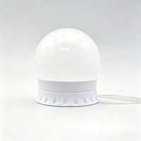 Miroir de maquillage LED moderne à intensité variable, tricolore, avec éclairage frontal, ampoule LED IP44, lampe miroir à éclairage frontal