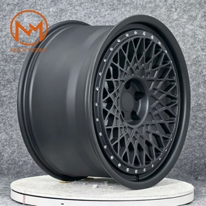 Jantes de voiture de tourisme Maxtera forgées sur mesure noires style 501 FMR pour Porsche 911 BMW M2 M3 M4 Audi <span class=keywords><strong>RS</strong></span> S7 GT-R Supra AMG en alliage - Product Image 2