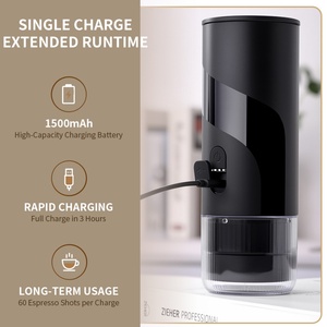 Cafetera Espresso Portátil 2 en 1, 20 Bares, Máquina Eléctrica de Mano para Viajes, Campamentos y Oficina, Preparación Rápida de Café Cremoso - Product Image 3