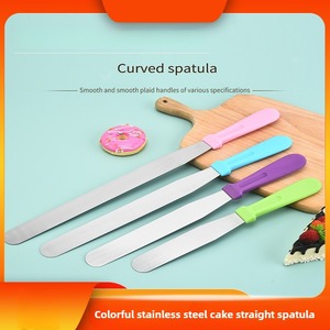 Espátula Recta de Acero Inoxidable para Alisar Crema, para Hornear <span class=keywords><strong>Pan</strong></span> y Pasteles, Herramienta de Decoración de Cocina, Raspador de Repostería - Product Image 2
