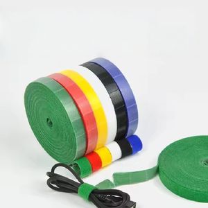 Kabel Haak Lus Tape Herbruikbare Elastische Back-To-Back Haak En <span class=keywords><strong>Loop</strong></span> Bevestigingsriem Voorgesneden Back-To-Back Zelfklevend Dubbelzijdig - Product Image 3