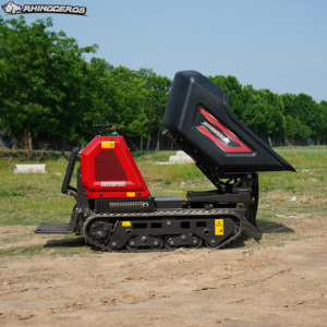 Mini-<span class=keywords><strong>transporteur</strong></span> <span class=keywords><strong>à</strong></span> chenilles Rhinoceros KS2700 pour béton, 1260 kg, moteur diesel <span class=keywords><strong>Kubota</strong></span>, certifié CE ISO EPA, pour chantier de construction - Product Image 3
