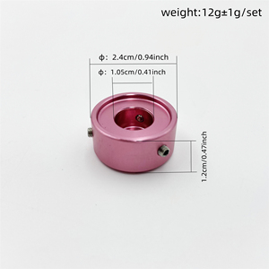 Cappuccio universale per footswitch effetto multicolore, copertura per manopola singola, per accessori chitarra elettrica e basso BOSS - Product Image 2
