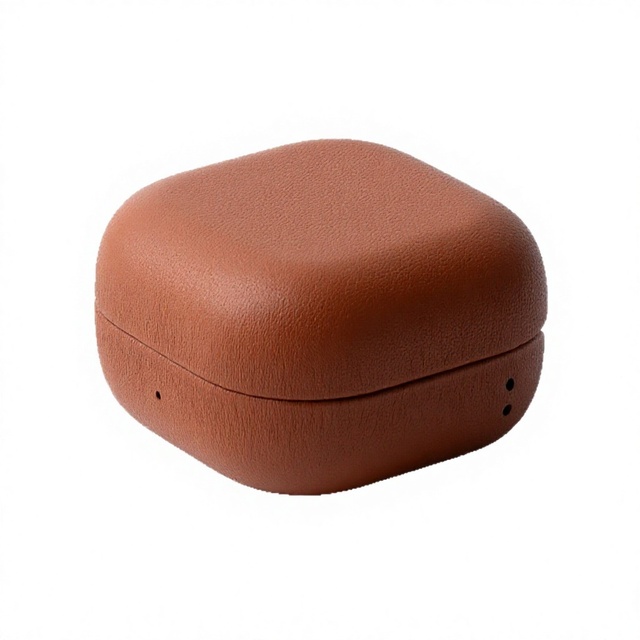 New Earphone Protection Case for Galaxy Buds 4 Pro Full Covering Genuine Leather Earphone Case Customization