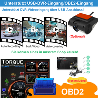 Autoradio de navigation Android pour VW Passat B6/B7/Magotan/CC, écran tactile IPS HD 1280x720, CarPlay/Android Auto sans fil, tableau de bord