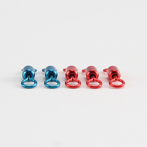 Aohu Barrel Swivel 81012 Red Colorful Figure Eight Ring Fishing Tackle Connector Eye And Eye Type - Product Image 3
