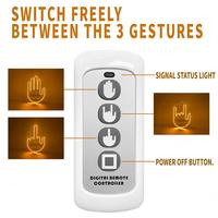Nouveau Feu Arrière Multifonctionnel 2025 en ABS avec Indicateur de Geste Manuel LED 9W 6000K 12V pour Voitures Polyvalentes Z8