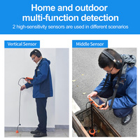 PQWT-L4000 Outils de plomberie Tuyaux Inspection des fuites Équipement d'écoute Détecteur de fuites souterrain Eau