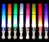 Promotional Party Decorations Custom Logo 11*23cm Multi-Color Star Shape Flashing Led Glow Sticks for Party Concert Festival