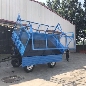 Remorque à benne basculante <span class=keywords><strong>de</strong></span> 2 tonnes Remorque <span class=keywords><strong>de</strong></span> tracteur à 4 roues Remorque à benne basculante arrière - Product Image 6