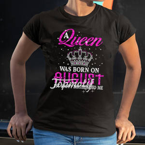 ولدت الملكة على حديد قوي على طباعة نقل للتيشيرت - Product Image 3