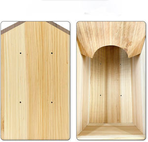 Ahşap kuş evi birçok baykuş ve kuş türü için uygundur - Product Image 4