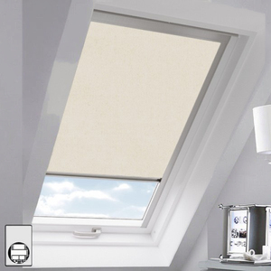 Được xây dựng trong trang trí mái cửa sổ Shades màn Skylight cửa sổ Rèm trong màn Polyester ngang Mô hình đồng bằng kỹ thuật - Product Image 3