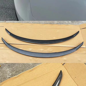 Aileron arrière en fibre de carbone véritable, finition brillante, léger et performant, pour Tesla Model 3 Highland 2024 - Vente flash - Product Image 4