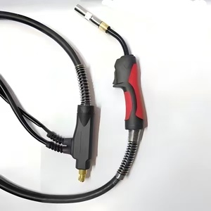 Kit de chalumeau professionnel 350A refroidi par air, pistolet MIG à alimentation par <span class=keywords><strong>fil</strong></span> cuivré, câble de 3m/5m, allumage électrique pour MIG MAG industriel - Product Image 3