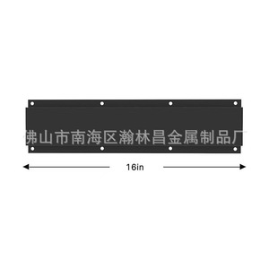 Heavy Duty Garage Wall <b>Hook</b> Storage Rack 16in Rectangle Metal Mounting Plate For <b>Tools</b> Organization - Product Image 1