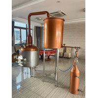 Nouveau design équipement de distillation d'huile essentielle machine d'extraction de distillateur d'huile essentielle d'herbe de cuivre pour le safran roase
