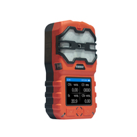 Detector de Gas Combustible Portátil Cuatro en Uno LEL O2 CO CO2 con Alarma de Sonido, Luz y Vibración para Minas de Carbón XUXIN JD4(A)