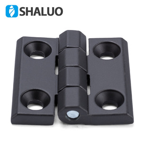 Bisagra Silenciosa para Muebles Shaluo de Aleación de Zinc, 40x40mm, 2.5mm de Grosor, para Montaje en Puerta - Product Image 1
