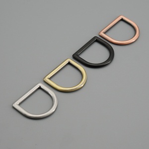 ห่วงรูปตัว D ขนาดมิลลิเมตร สำหรับทำกระเป๋า - Product Image 1