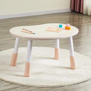 โต๊ะถั่วเด็กแบบเกาหลีสำหรับการศึกษาปฐมวัยโซฟาสำหรับเด็กหัด<span class=keywords><strong>อ่าน</strong></span>และเรียนรู้ - Product Image 4