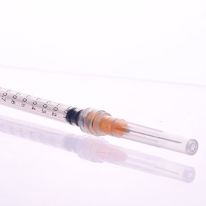 Jeringas Veterinarias de Grado Médico de PP de 1 ml, 25G25 mm, con Conexión Luer Lock y Aguja, Jeringa de Seguridad Desechable de 1 cc - Product Image 2