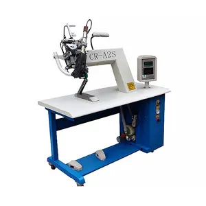 China supplier hot air pvc & pu reflective seam tape sealing machine for police safety vests