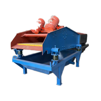 Machine de déshydratation à tamis vibrant avec moteur et moteur 380V, équipement de récupération de sable fin