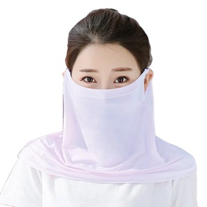 OEM/ODM Pare-Soleil Anti-UV Soie Glacée Sensation de <span class=keywords><strong>Froid</strong></span> Echarpe Voile Tropical Couvre-Visage Femme Crème Solaire <span class=keywords><strong>Masque</strong></span> D'équitation De Protection - Product Image 1