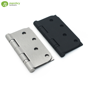 Charnière de porte de style américain canadien en gros Charnière en fer pour porte Charnière de porte noire en nickel de 4 pouces - Product Image 2