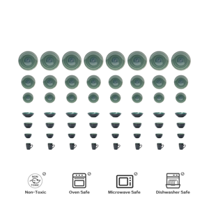 September Promotion Kitchen Plates Ceramic Plates and Bowls Hot Sales <b>Large</b> Plates Unique Design Tableware Gathering - Product Image 6