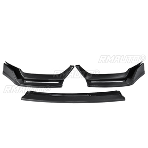 สปอยเลอร์กันชนหน้าแบบ LED พร้อมไฟส่องสว่าง สีดำเงา/คาร์บอนไฟเบอร์ สำหรับ Honda Civic Si Hatchback ปี 2016-2021 - Product Image 4