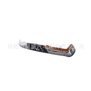 Parachoques Trasero Cromado para Toyota Vigo Hilux 05-12 con Herrajes de Montaje - Product Image 5