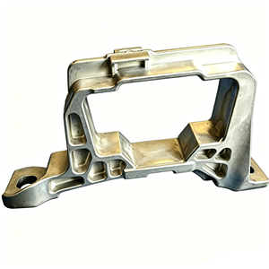 Support moteur en aluminium moulé au sable de qualité supérieure, petite série, conception personnalisée par rétro-ingénierie pour automobile - Product Image 2