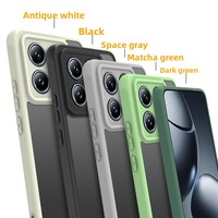 Étui de téléphone antichoc avec airbag pour Xiaomi Redmi Note 15 Pro+ Texture mate soyeuse Étui de téléphone haut de gamme pour Redmi Note 15 Pro