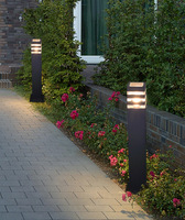 Lampes LED de jardin en aluminium étanches IP65 personnalisées, angle de faisceau 360°, lumière du jour 6000K pour extérieur, jardin, paysage, parc, sol