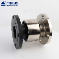 Raccord pivotant DN65 en acier inoxydable avec connexion à double bride CE 2"3"4" Joint mécanique Union rotative universelle à 360° pour tuyaux