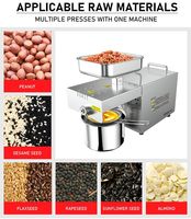 Mini Prensa Extractora de Aceite Doméstica para Uso en el Hogar, para Aceite de Oliva, Coco, Cacahuete y Semillas de Girasol
