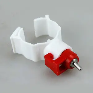 Mangeoire automatique pour élevage de volaille, 20/25mm, tuyau en silicone, convient aux poules, hignons, canard, chèvre