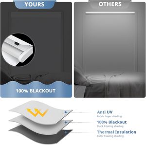 <span class=keywords><strong>CF</strong></span> panel năng lượng mặt trời di động rèm cửa sổ trong nhà điện cơ giới màn ngang tự động thông minh Con lăn Rèm bóng râm cho Windows - Product Image 3