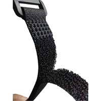 Tourniquet médical, sangle auxiliaire orthopédique dos à dos en flanelle colorée pour cheveux crochetés, velcro médical